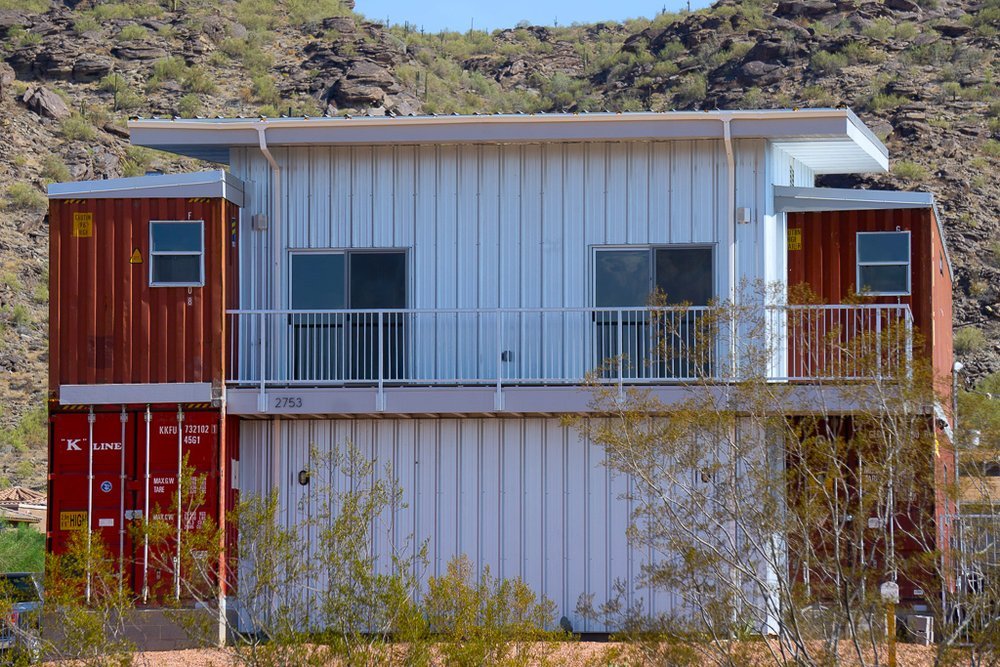 Nested at the foot of the mountains
